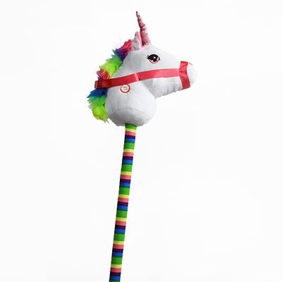 dinosaur stick horse