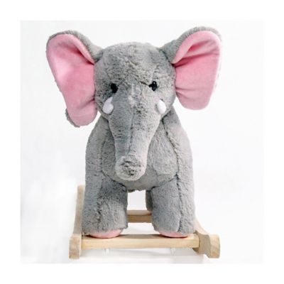 Happy trails elephant store plush rocking animal