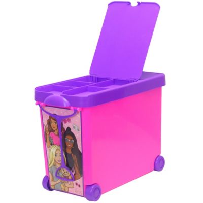 Image showing  Store It All Hello Gorgeous Doll Carrying Case, Holds More Than 15 Barbies