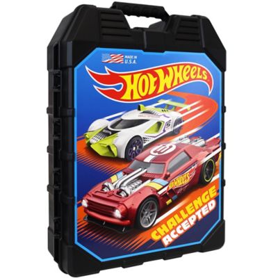 clear hot wheels storage case