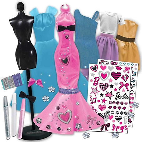 Barbie Be a Fashion Designer Dress Up Toy Kit, 5 Dresses at Tractor Supply  Co.