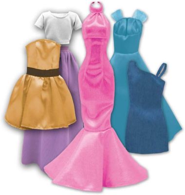 Image showing  Be a Fashion Designer Dress Up Toy Kit, 5 Dresses