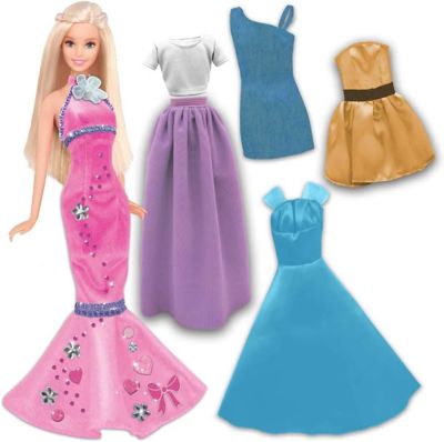 Image showing  Be a Fashion Designer Dress Up Toy Kit, 5 Dresses