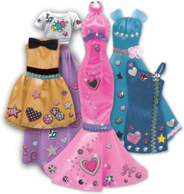 Image showing  Be a Fashion Designer Dress Up Toy Kit, 5 Dresses