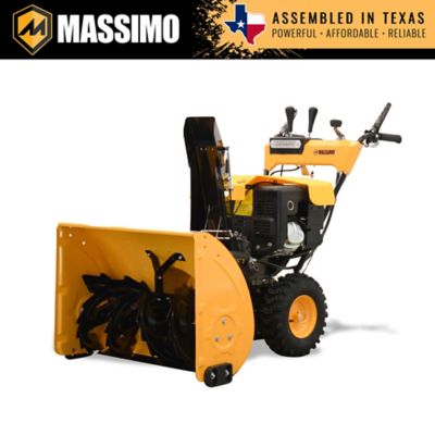 Massimo 30 in. Self-Propelled Gas 302cc Two Stage Snow Blower with Electric-Start