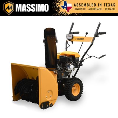 Massimo 24 in. Self-Propelled 196cc 2-Stage Gas Snow Blower