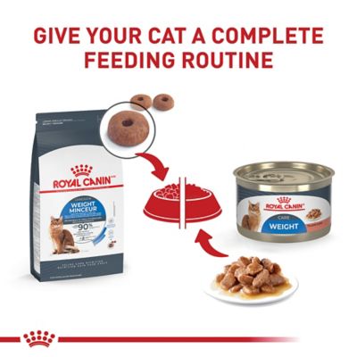 Image showing 5 th Royal Canin Feline Weight Care Ultra Light Thin Slices in Gravy 3 oz. Cans 12 pk.