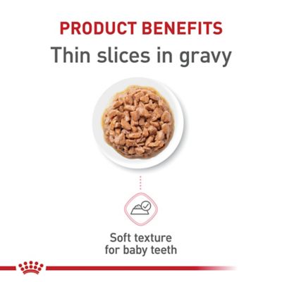 Image showing  Feline Health Nutrition Kitten Thin Slices in Gravy Wet Cat Food, 3oz., 12 pk.