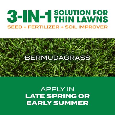 Image showing  40 lb. 4,000 sq. ft. Turf Builder THICK'R LAWN Bermudagrass