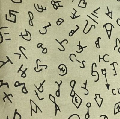 Image showing  Sage Brand Mini Wild Rag Silk Scarf