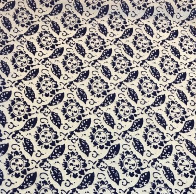 Image showing  Unisex Leaf Frontier Calico Wild Rag Silk Scarf