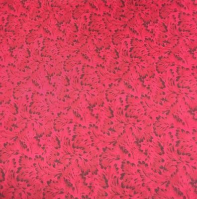 Image showing  Unisex #6 Frontier Calico Wild Rag Scarf, Red