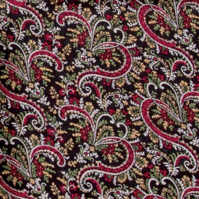 Wyoming Traders Unisex #9 Frontier Calico Wild Rag Scarf, Black