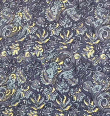 Image showing  Unisex Adult #8 Frontier Calico Wild Rag Silk Scarf, Extra Large, Blue