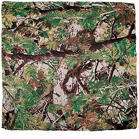 Wyoming Traders Camouflage Woodlands Silk Scarf