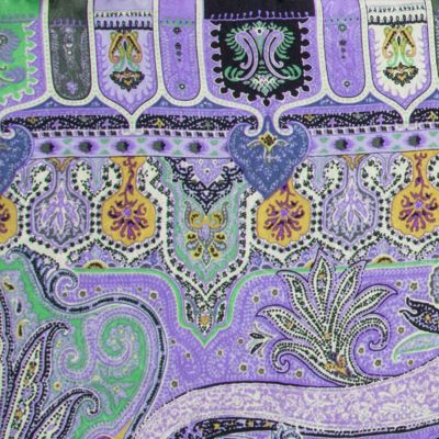 Image showing  Unisex #3 Lace Charmeuse Scarf, Lilac