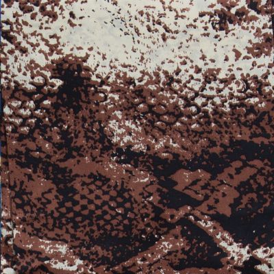 Image showing  Unisex #4 Cobra Charmeuse Silk Scarf