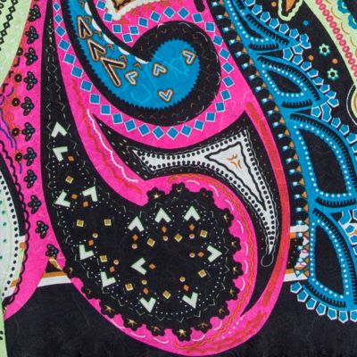 Image showing  Unisex #9 J-Dazzle Charmeuse Silk Scarf