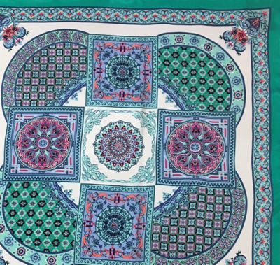 Wyoming Traders Unisex #16 Taj Mahal Charmeuse Scarf