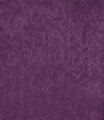 Wyoming Traders Plum Jacquard Silk Scarf