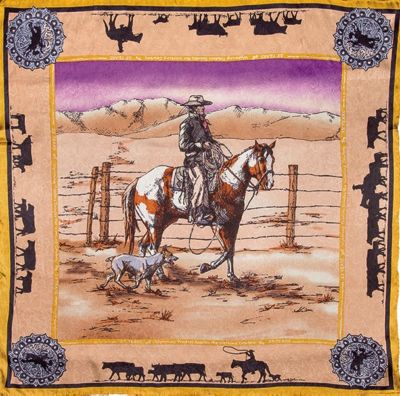 Wyoming Traders Paint Tan Limited Edition Anniversary Scarf
