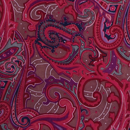 Wyoming Traders Fruit Punch Paisley Silk Scarf