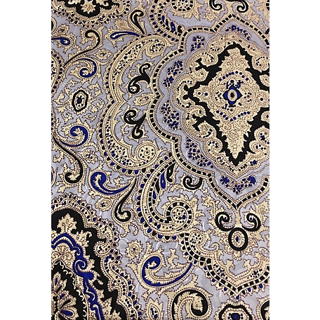 Wyoming Traders Ivory/Gold Paisley Scarf