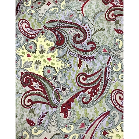 Wyoming Traders Mint Madness Paisley Silk Scarf
