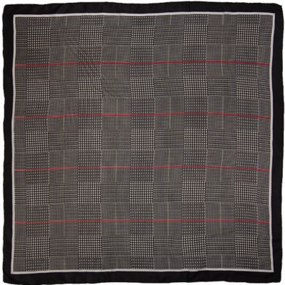 Wyoming Traders Unisex #2 Plaid Scarf, Black