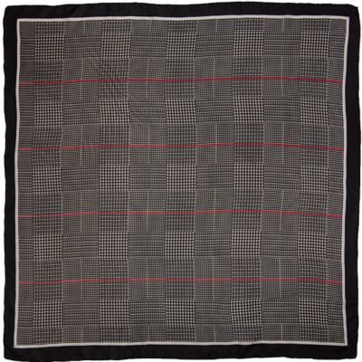 Wyoming Traders #2 Black Plaid Scarf