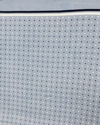 Wyoming Traders Unisex Cowboy Polka Dot Scarf, Slate Blue