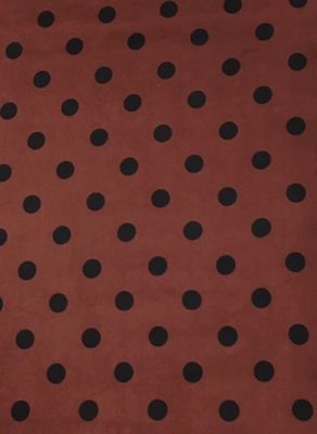 Wyoming Traders Unisex Cowboy Polka Dot Scarf, Wine