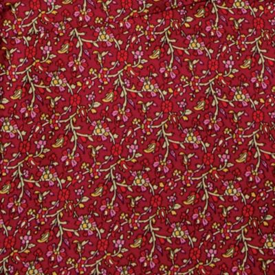 Image showing  Unisex #1 Satin Silk Scarf, Burgundy