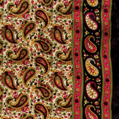 Image showing  Unisex #9 Satin Silk Scarf, Gold