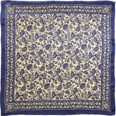 Wyoming Traders #11 Royal Satin Silk Scarf