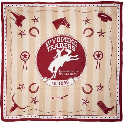 Wyoming Traders Burgundy Scarf