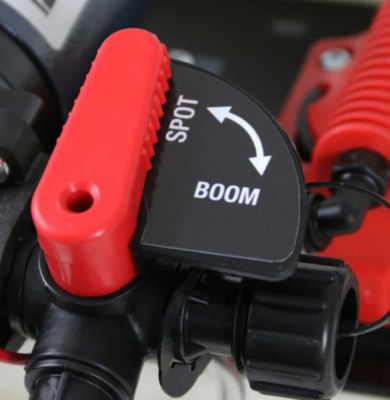 Image showing  25 gal. 1-Nozzle 12V Tow-Behind ATV Sprayer, Mixes On Exit (M.O.E.)