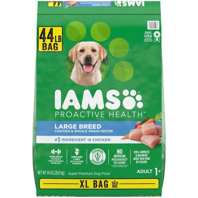 iams dog food green bag