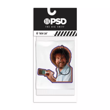 PSD Underwear New Car Scent Bob Ross Air Freshener Brush Lasts 2-4 Weeks Automotive Air Fresheners