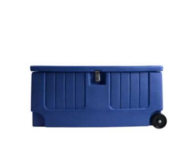 Image showing  Tack Trunk with Wheel Assembly, Navy