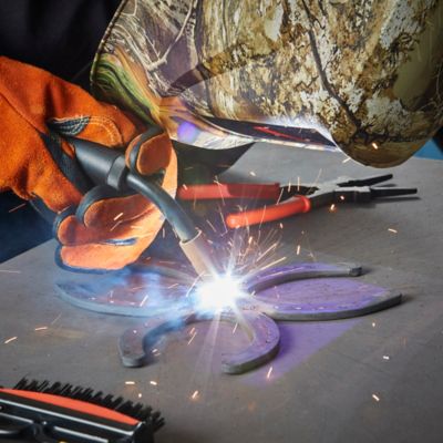 Image showing  120V/25-130A Handler 125 Wire Feed Welder, 19.4 in. x 10 in. x 13.5 in., 57.5 lb., 24 Gauge- 3/16 in. Thick