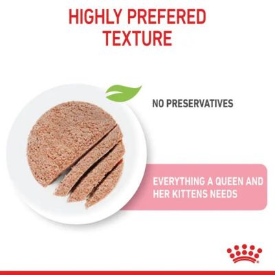 Image showing  Mother & Babycat Queen Ultra Soft Mousse in Sauce Wet Cat Food, 5.1 oz. Can