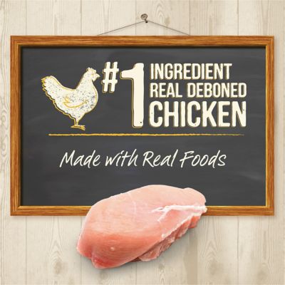 Image showing 5 th Merrick Purrfect Bistro Grain Free Bon Appetits Gravies Chicken Recipe Morsels in Gravy, 3 oz.