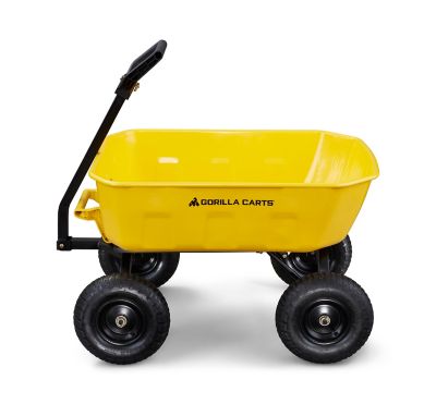 Image showing  8 cu. ft. 1,200 lb. Capacity Steel Dump Cart