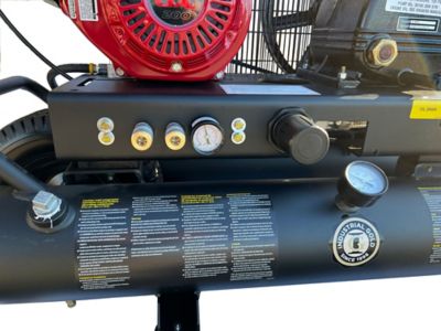 Image showing  5.5 hp 10 gal. Honda Wheelbarrow Air Compressor