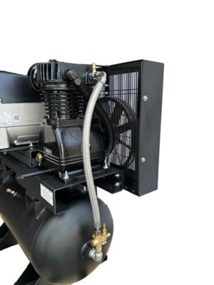 Image showing  13 HP 30 gal. 2-Stage Horizontal Honda 5,000W Generator/Welder/Compressor, 16 CFM