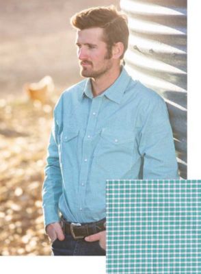Image showing  Men's #1 Western Plaid Shirt