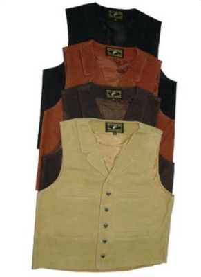 Image showing  Men's Buffalo Leather Vest