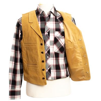 Image showing  Men's Buffalo Leather Vest