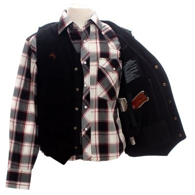 Image showing 2 th Wyoming Traders Men's Texas Concealed Carry Vest